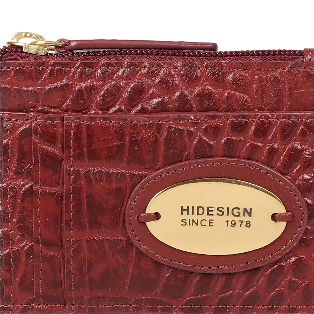 Dinah W2 Red Leather Card Holder - Image 5