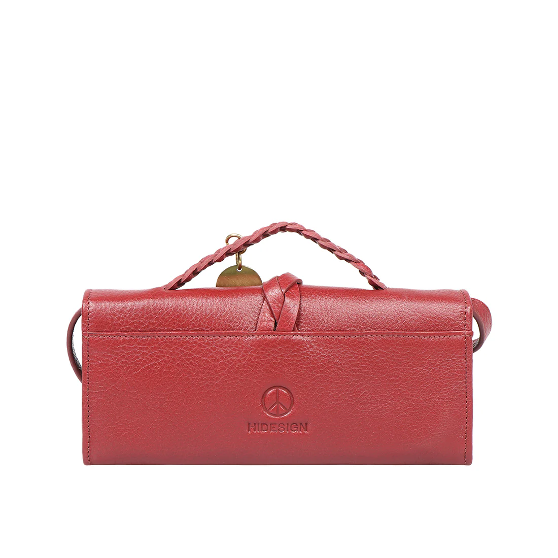 Donna W5 Marsala Leather Sling Wallet - Image 5