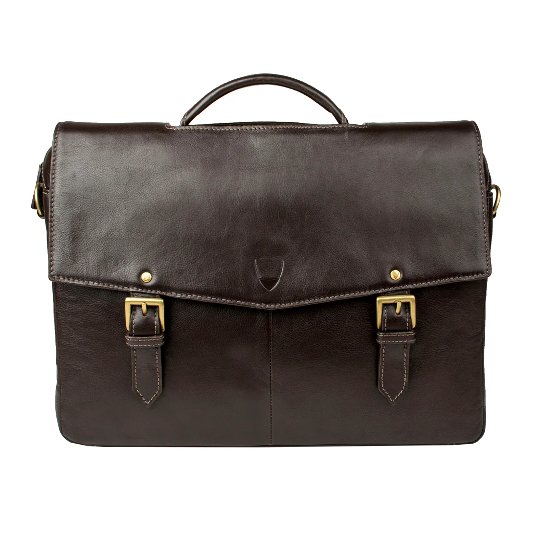 Douglas 01 Brown Leather Briefcase - Image 2