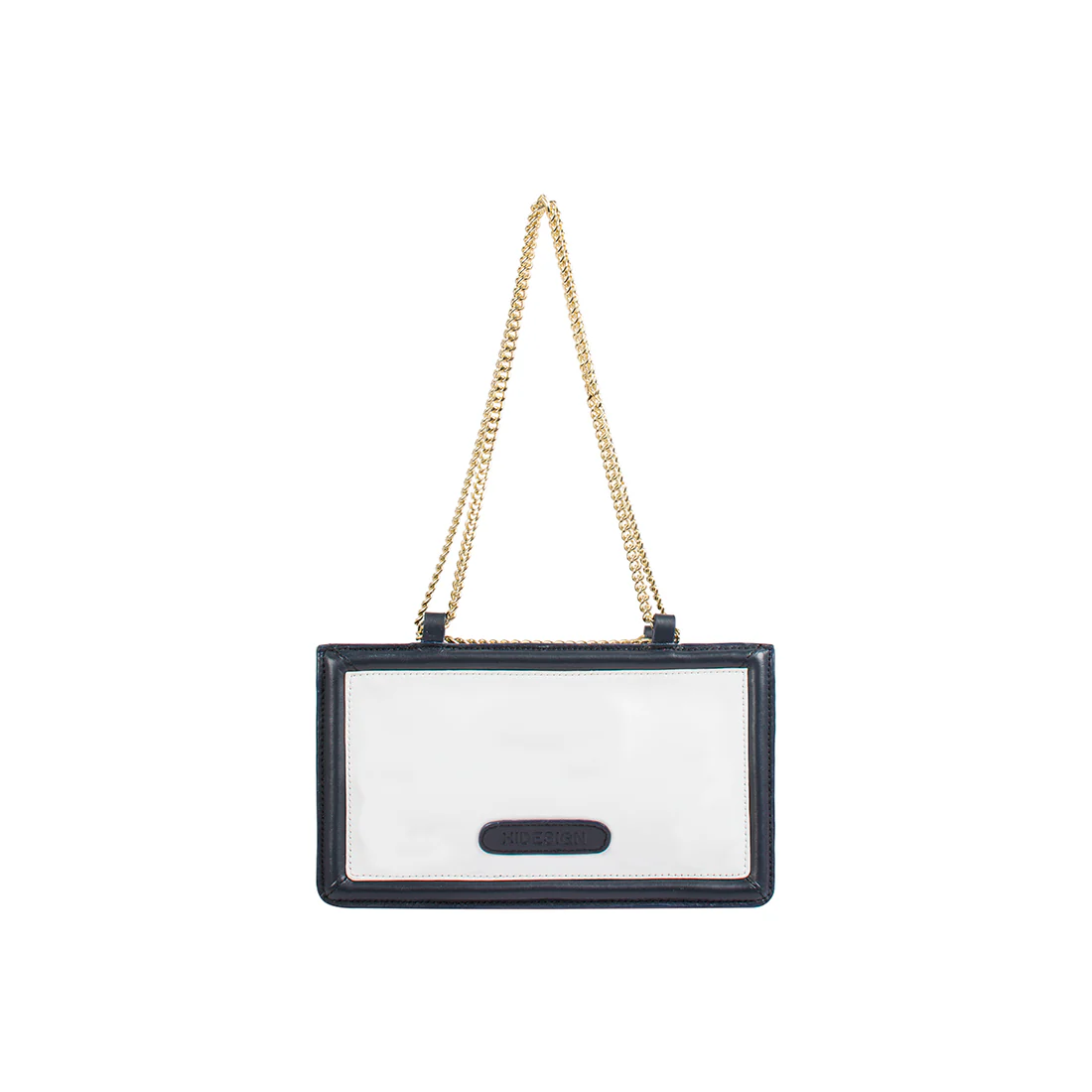 Dumas 02 White Leather Sling Bag - Image 3