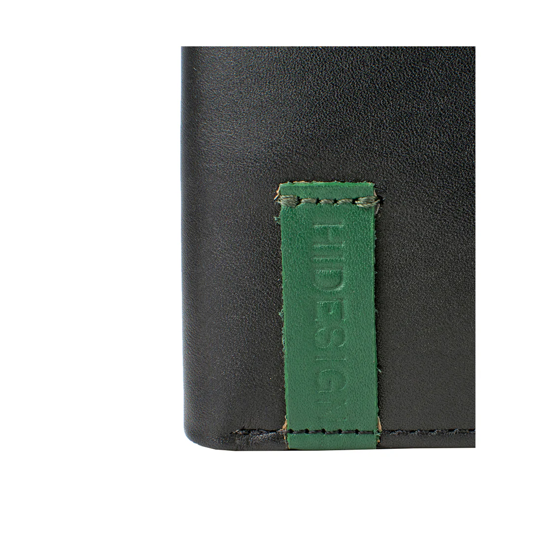 Dw004 Black Leather Bi-Fold Wallet - Image 4