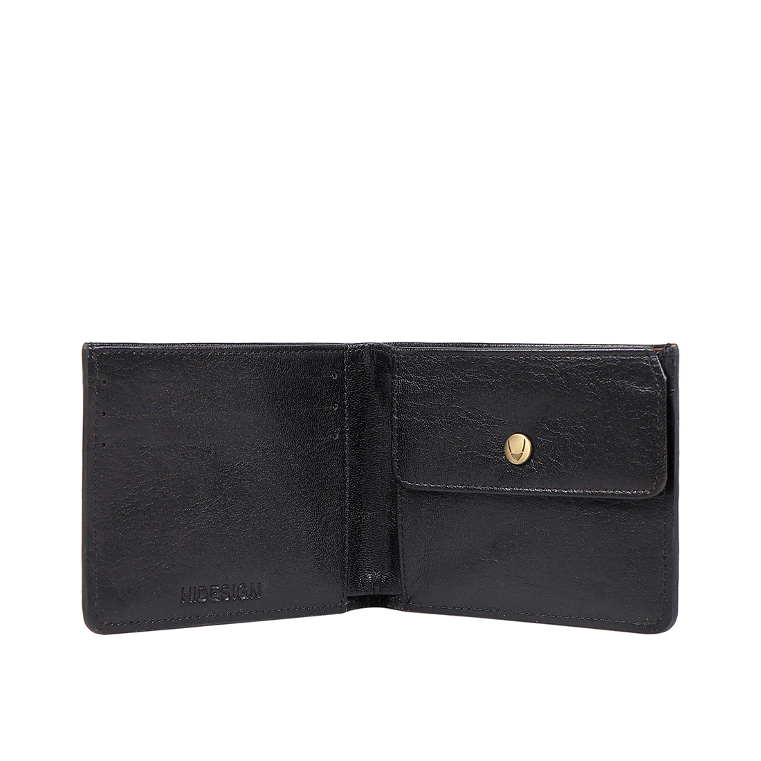 E.I. M1 Black Leather Bi-Fold Wallet - Image 4