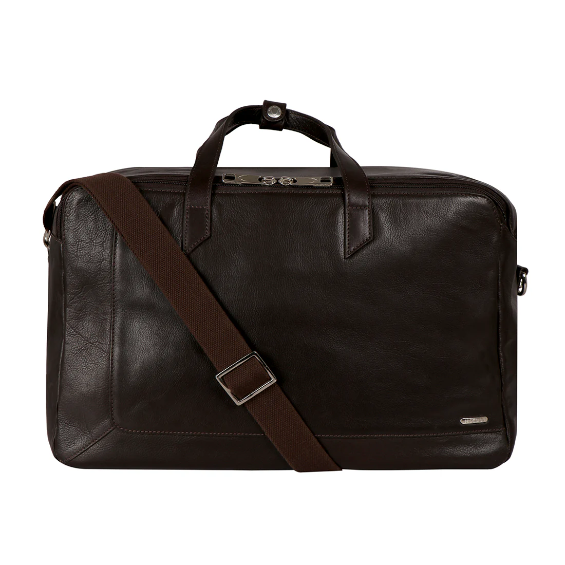 Eastwood 03 Brown Leather Briefcase