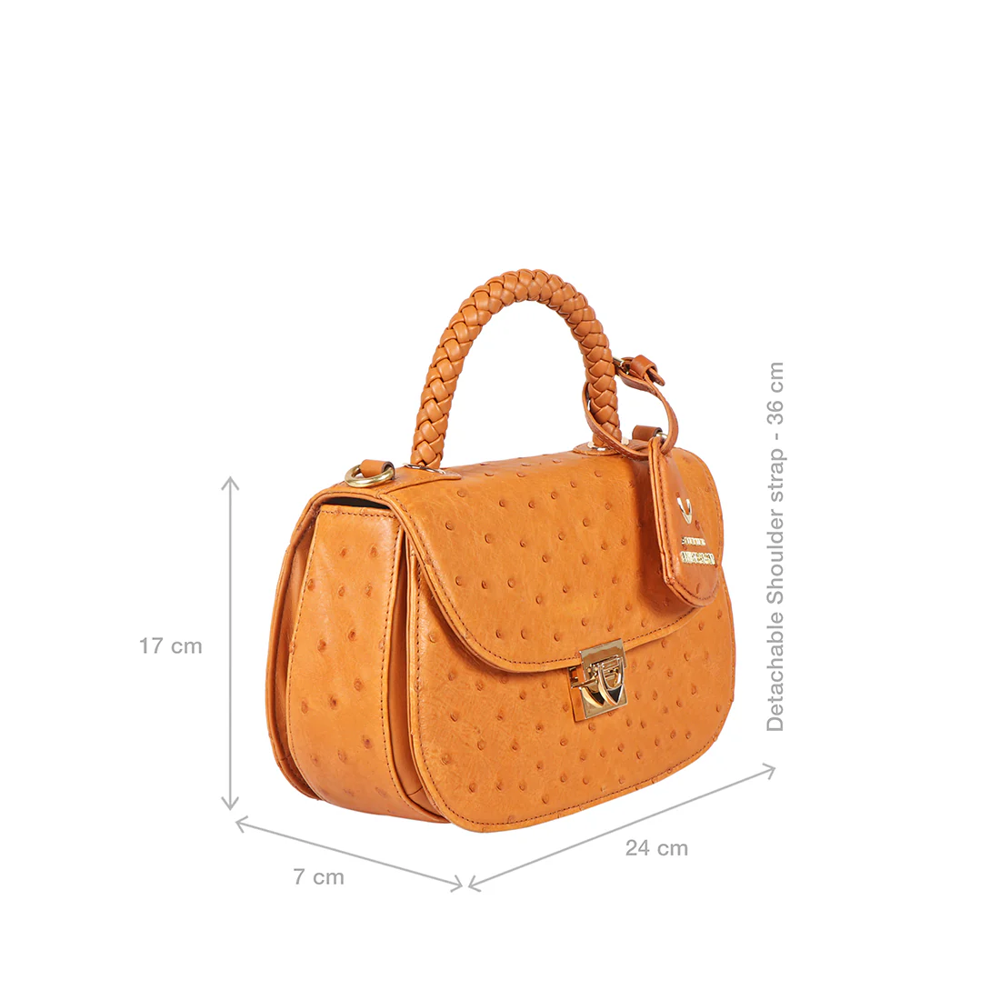 Eda 03 Tan Leather Shoulder Bag - Image 2