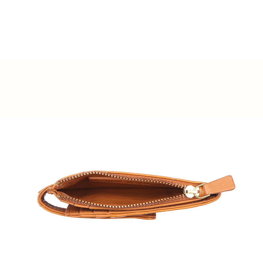 Eda W1 Tan Leather Card Holder - Image 7