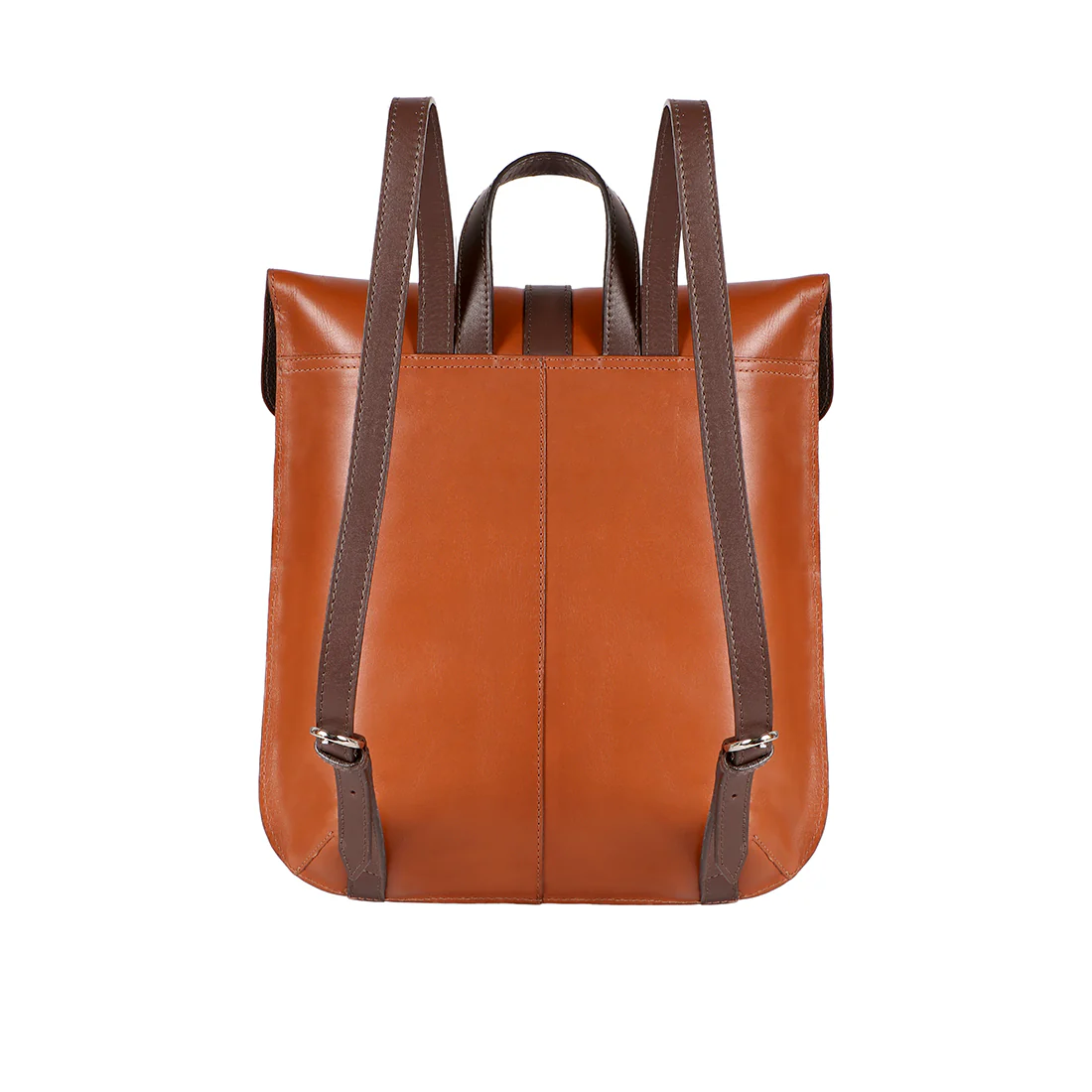 Edge 03 Brown Leather Backpack - Image 3