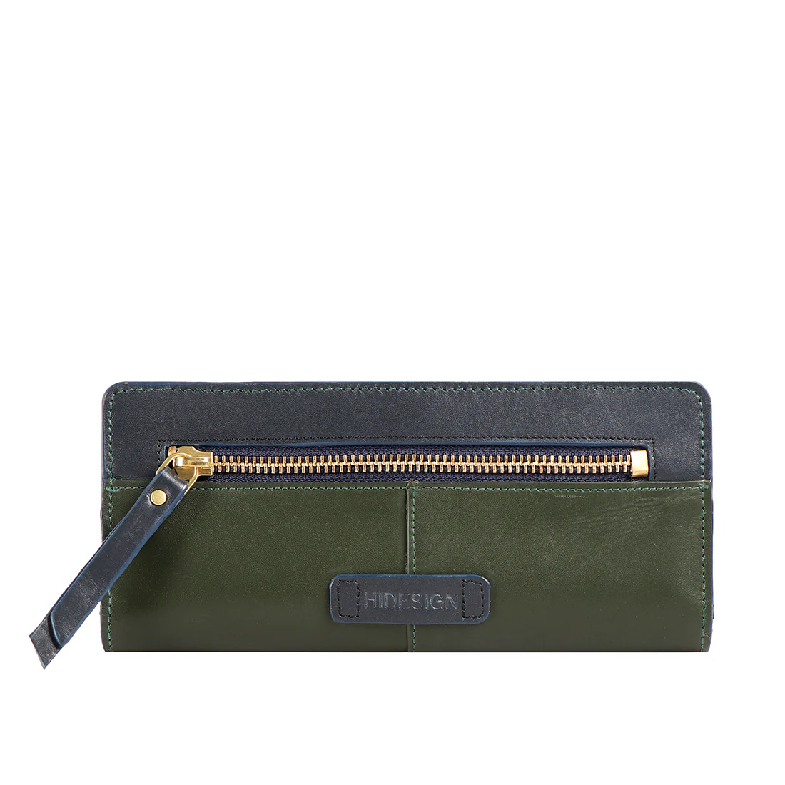 Edge W1 Green Leather Bi-Fold Wallet