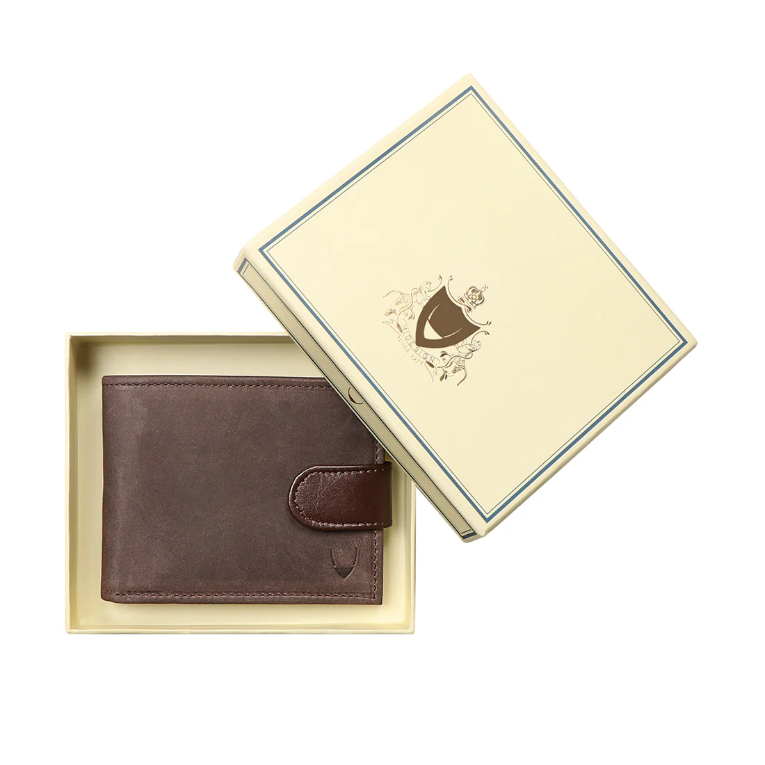 Ee 010Sc Brown Leather Bi-Fold Wallet - Image 8