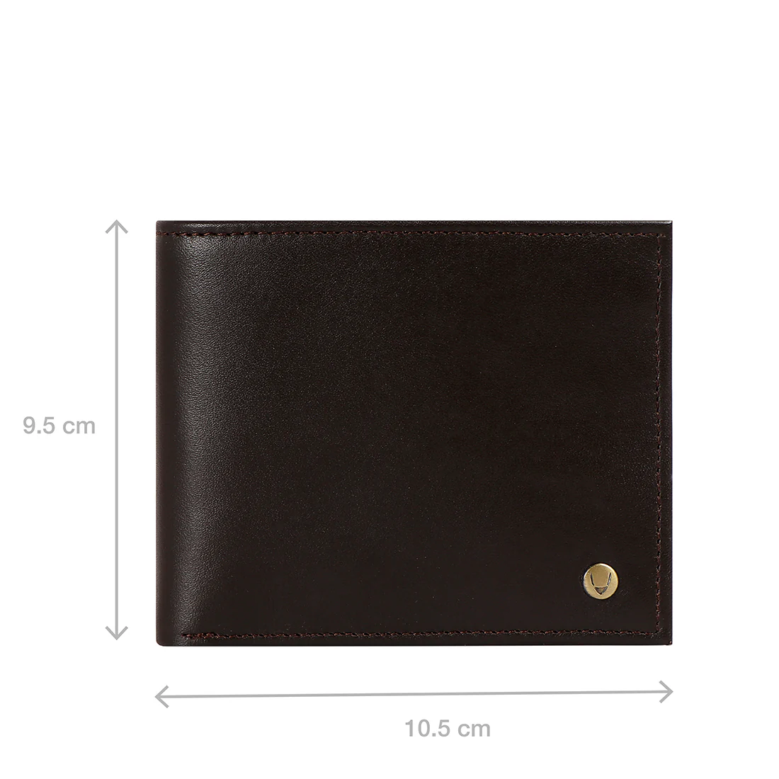 Ee 017Sc  Brown Leather Bi-Fold Wallet - Image 2