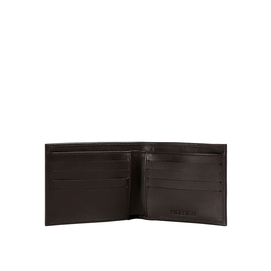 Ee 017Sc  Brown Leather Bi-Fold Wallet - Image 4