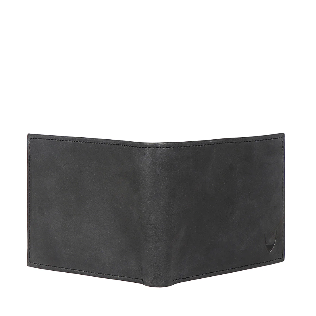 Ee 017Sc Black Leather Bi-Fold Wallet - Image 5