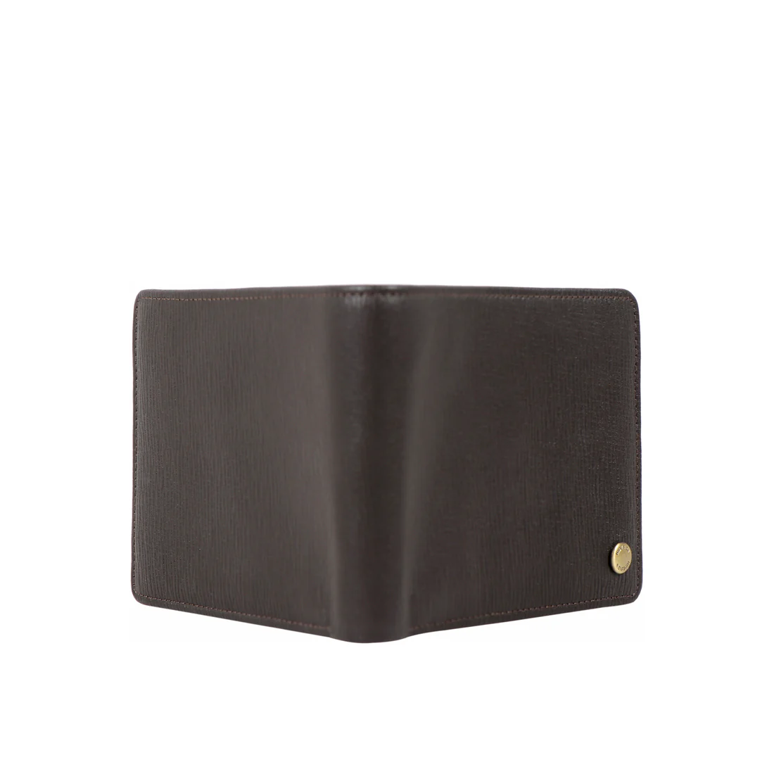 Ee 036-02 Brown Leather Bi-Fold Wallet - Image 5