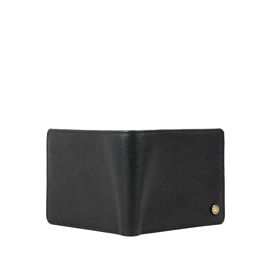 Ee 036-02 Black Leather Bi-Fold Wallet - Image 3