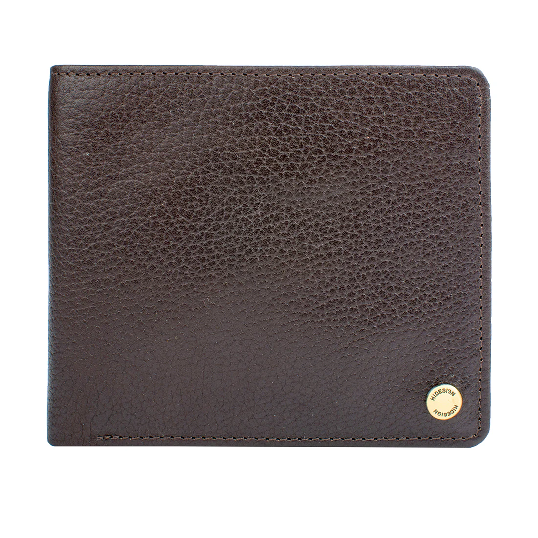 Ee 036-02 Brown Leather Bi-Fold Wallet