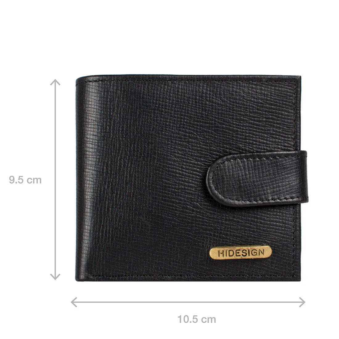Ee 2020Sc Black Leather Bi-Fold Wallet - Image 7