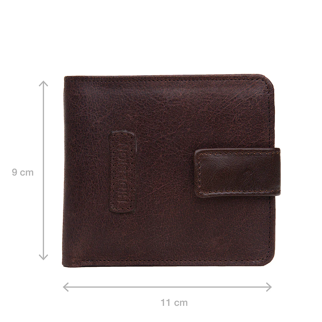 Ee 272-010  Brown Leather Bi-Fold Wallet - Image 3