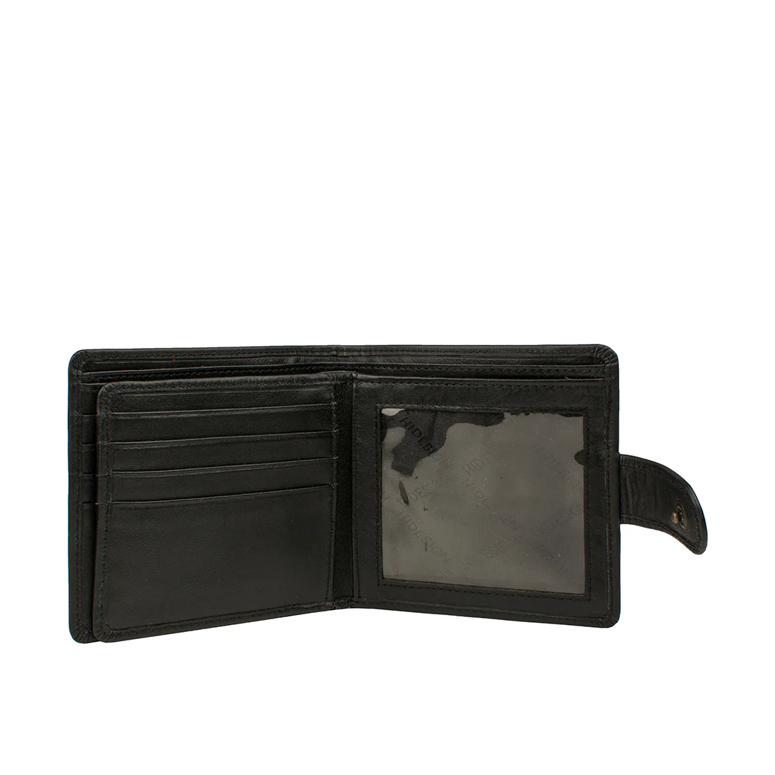 Ee 277-2020 Black Leather Bi-Fold Wallet - Image 2