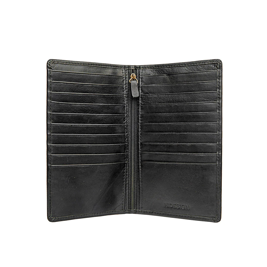 Ee 277-F031 Rf Black Leather Passport Holder - Image 2