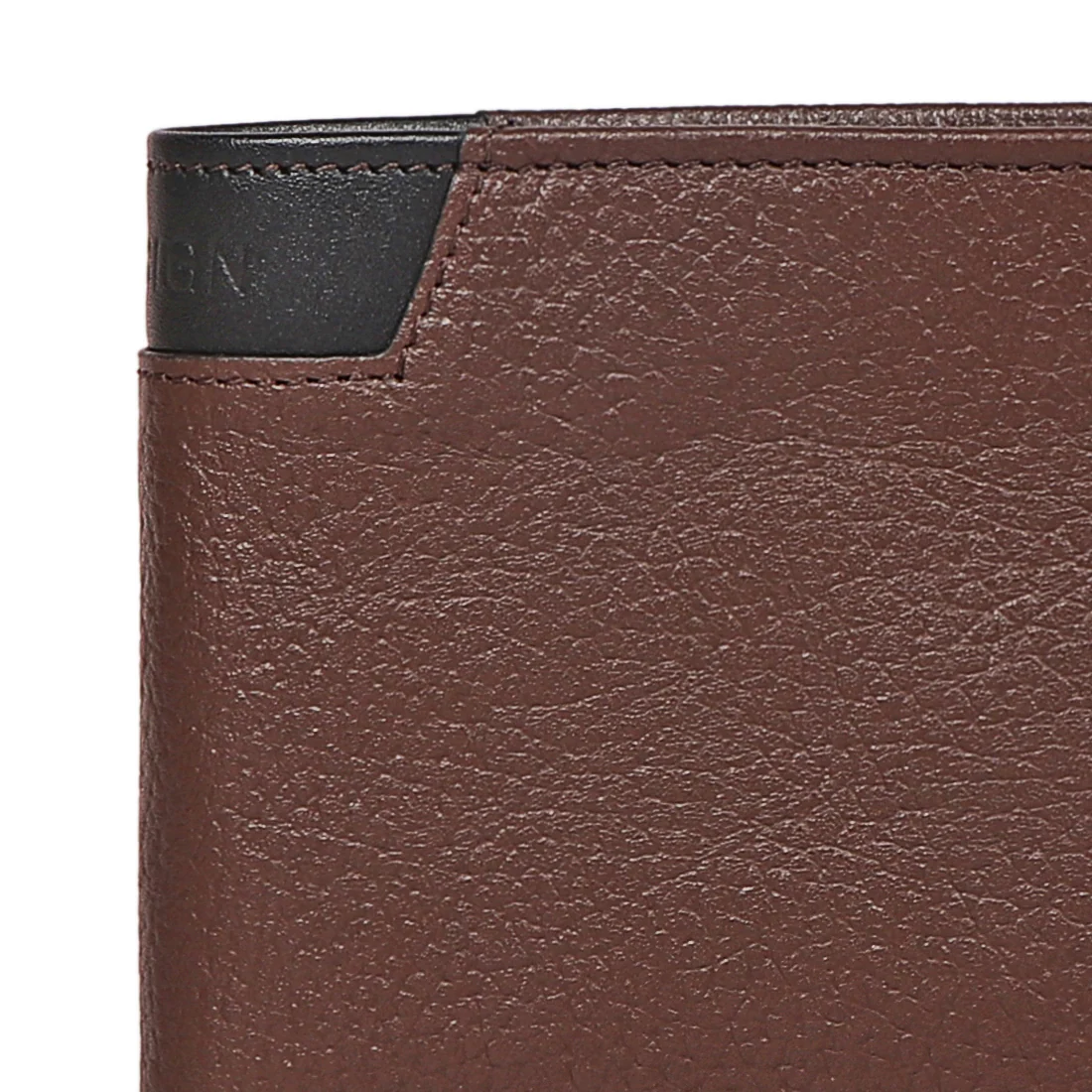 Ee 311-36 Brown Leather Bi-Fold Wallet - Image 6