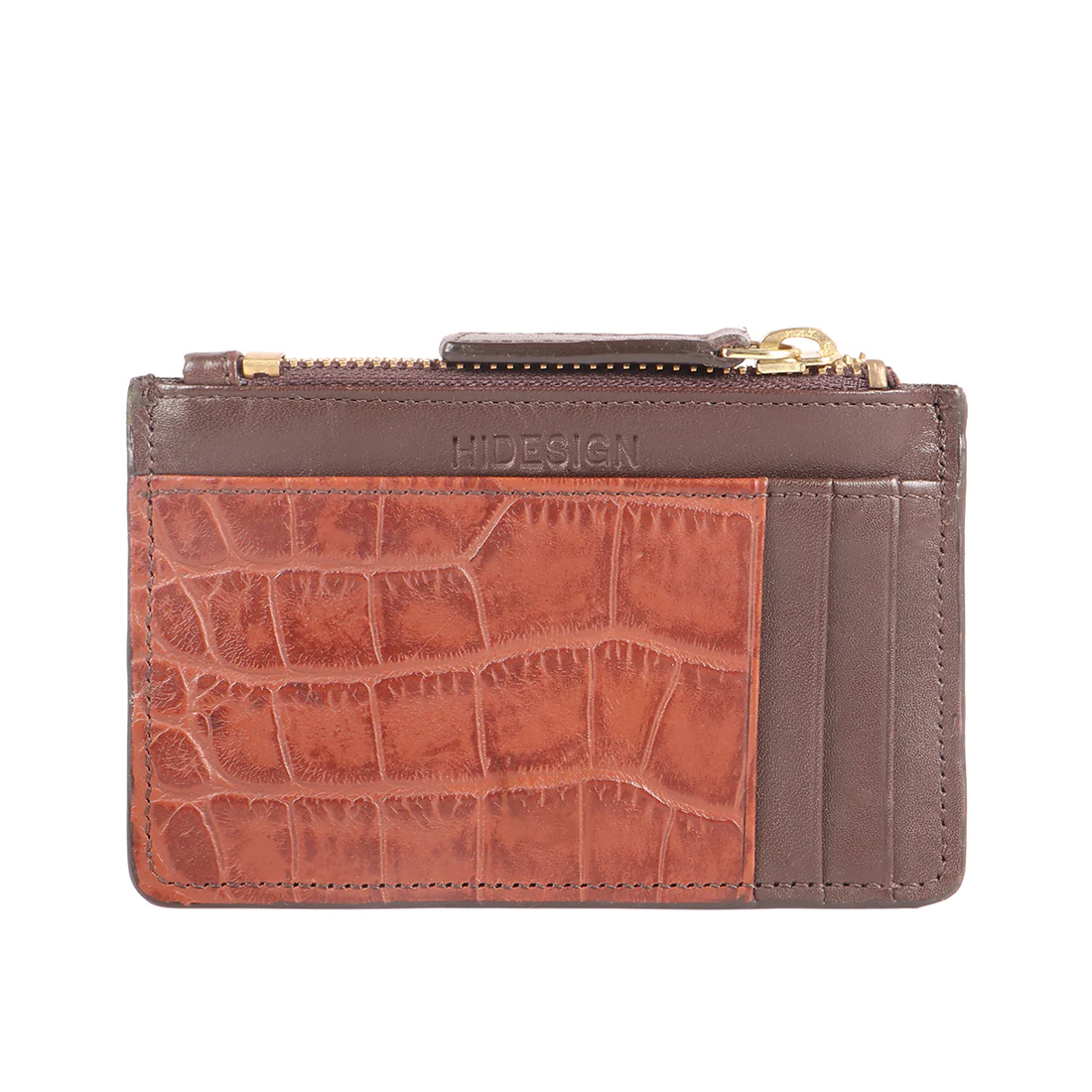 Ee 325-Ch Tan Leather Card Holder - Image 4