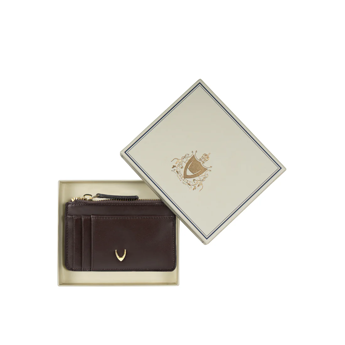 Ee 326-Ch Brown Leather Card Holder - Image 8