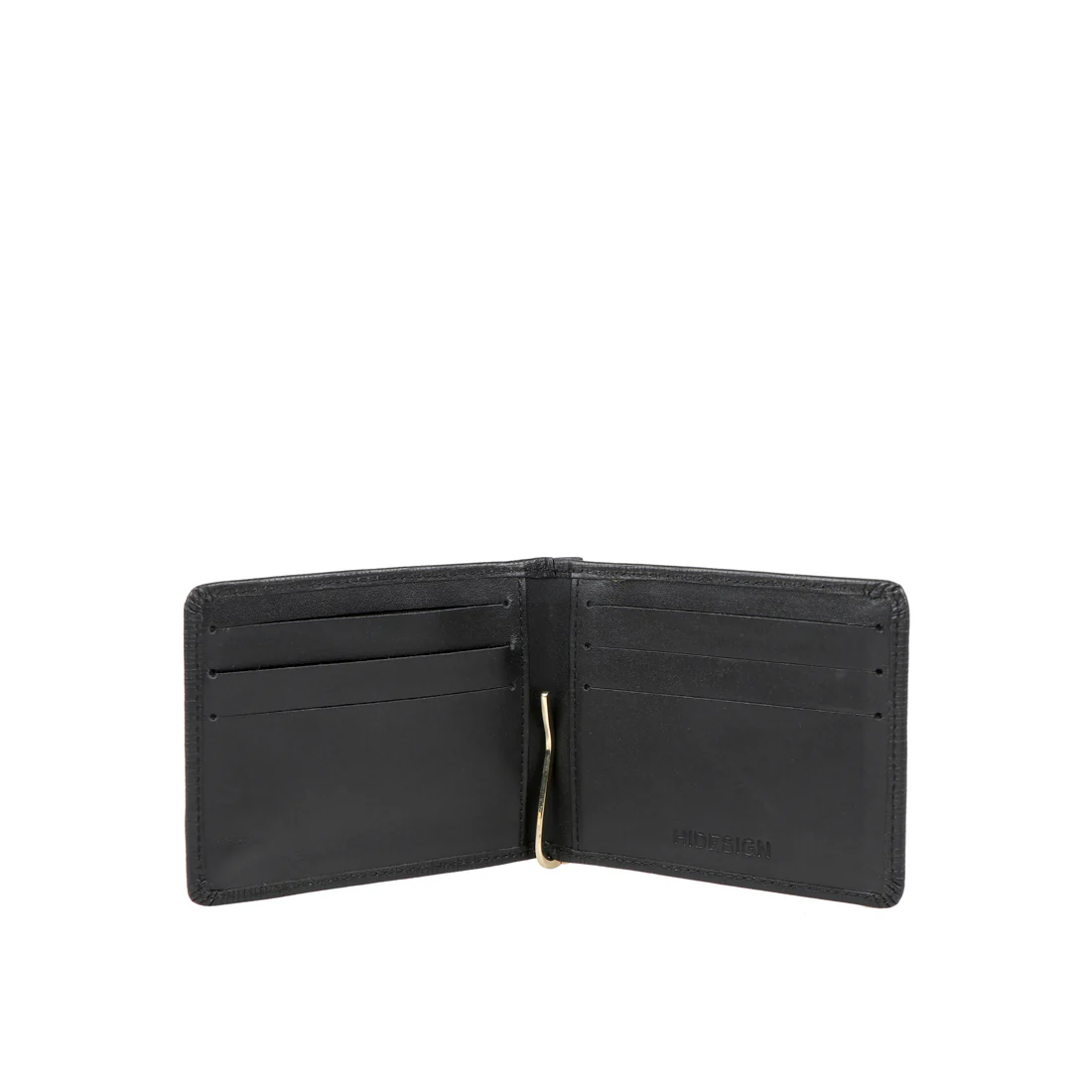 Ee 338-Mc Black Leather Money Clip - Image 3