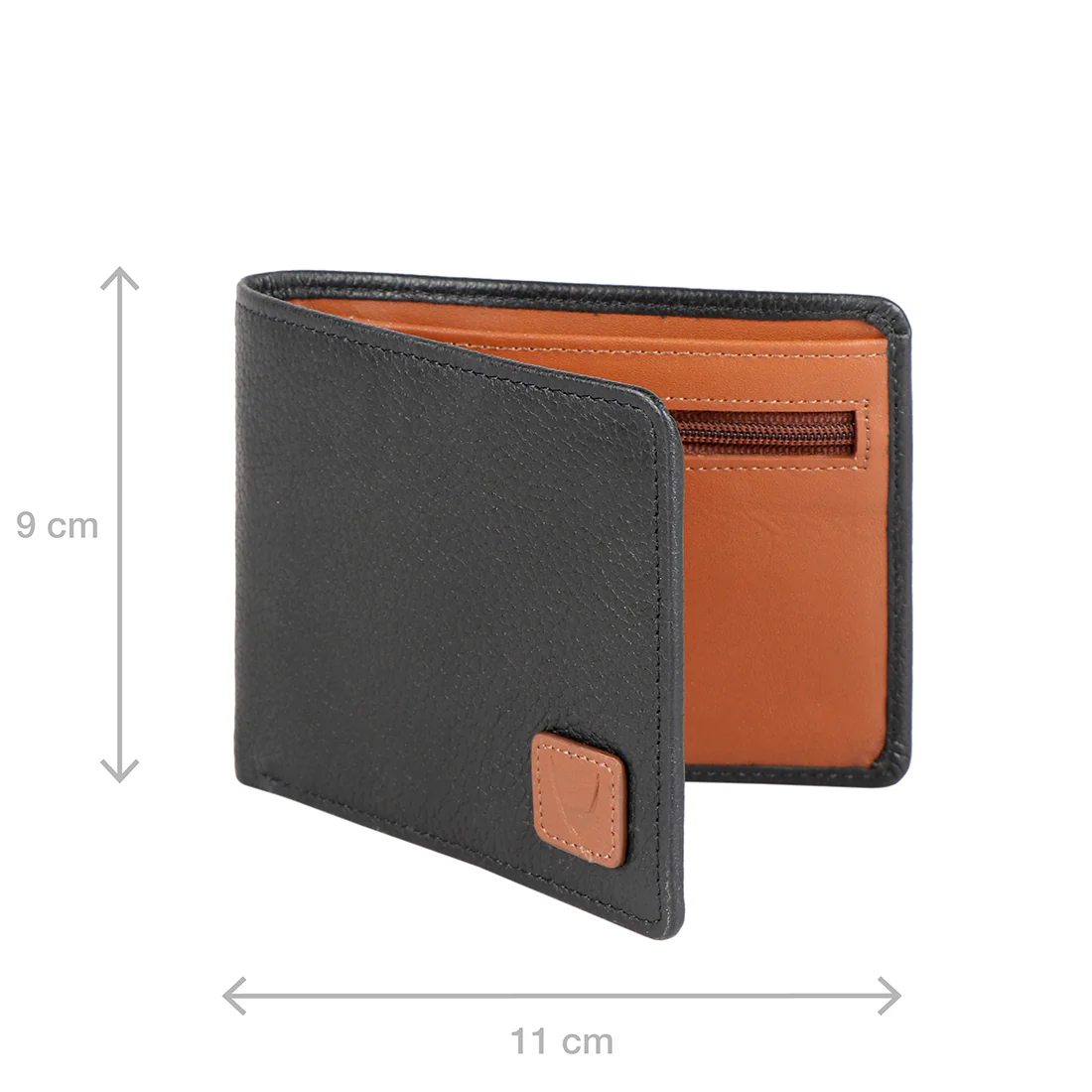 Ee 349-039 Black Leather Bi-Fold Wallet - Image 2