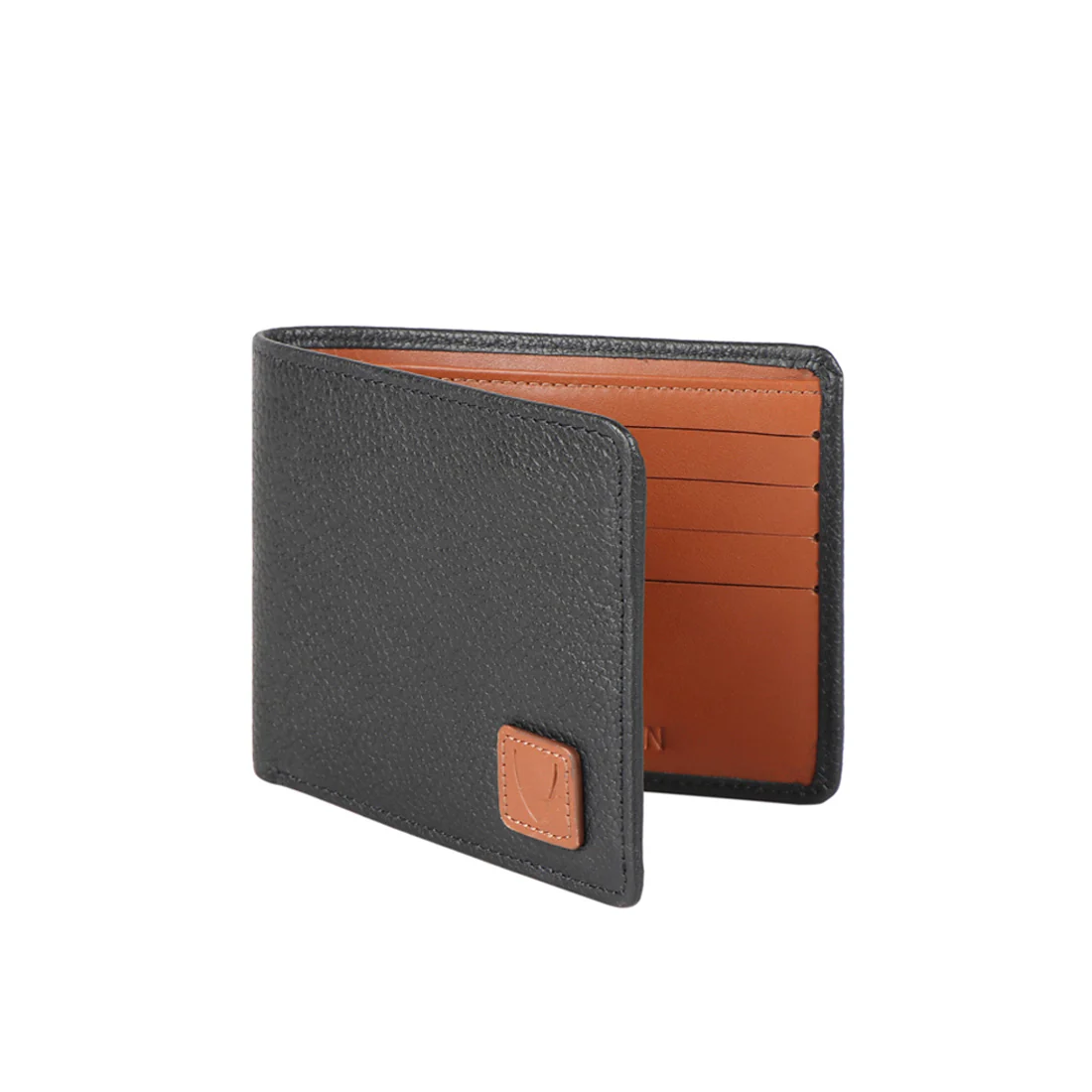 Ee 350-018 Tan Leather Bi-Fold Wallet - Image 2