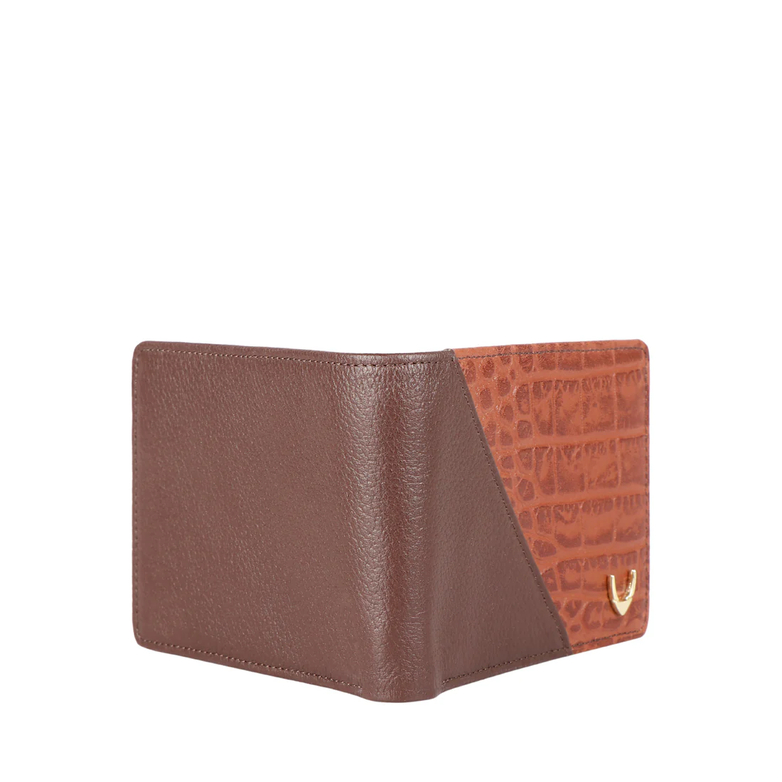 Ee 353-039 Brown Leather Bi-Fold Wallet - Image 4