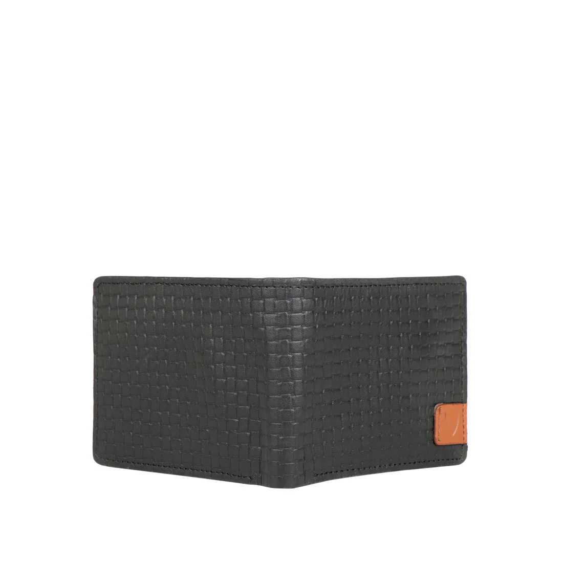 Ee -354-036 Black Leather Bi-Fold Wallet - Image 4