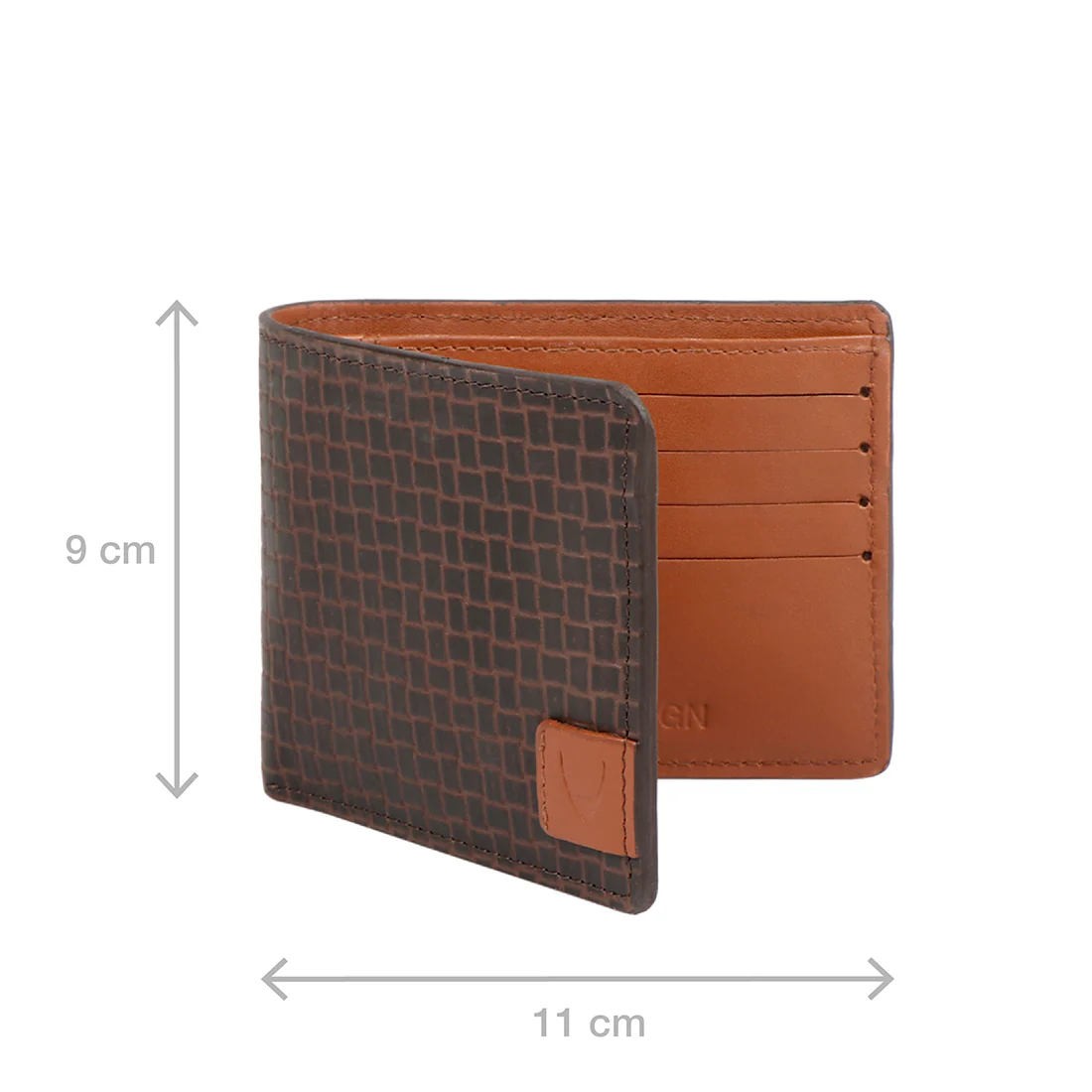 Ee -354-036 Brown Leather Bi-Fold Wallet - Image 3