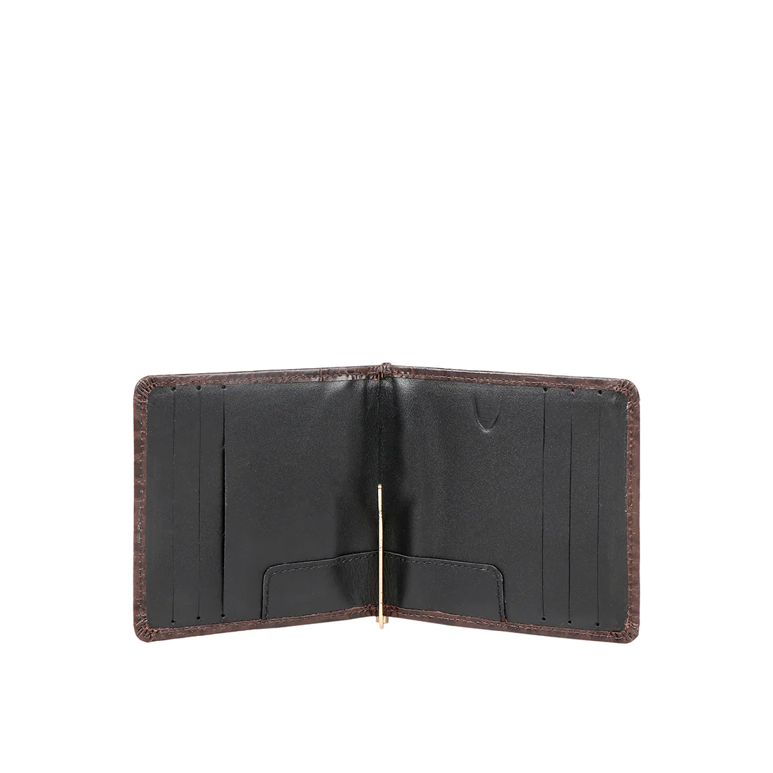 Ee 386-Mc  Brown Leather Money Clip - Image 2