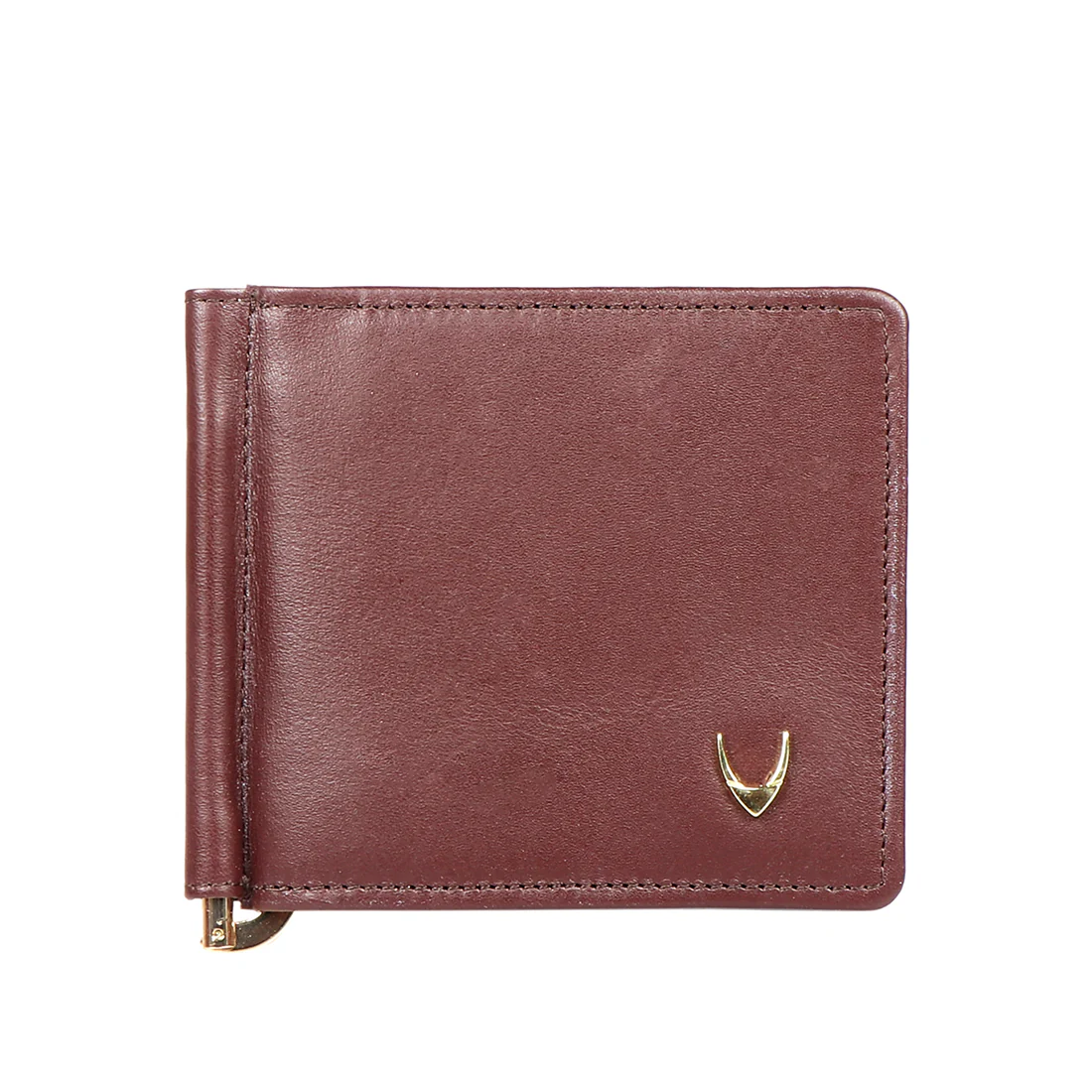 Ee 386-Mc Brown Leather Money Clip