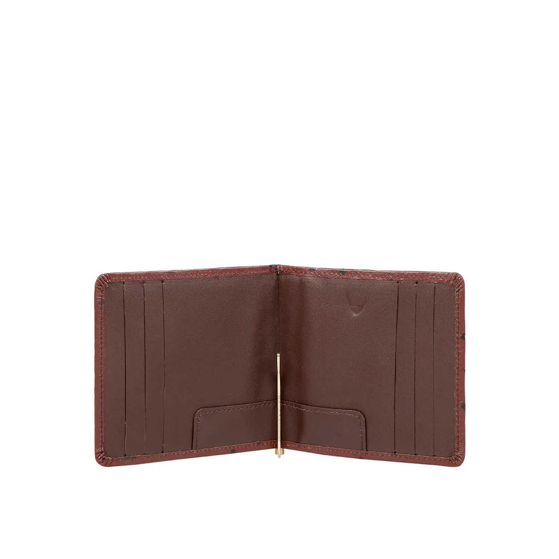 Ee 386-Mc  Marsala Leather Money Clip - Image 4