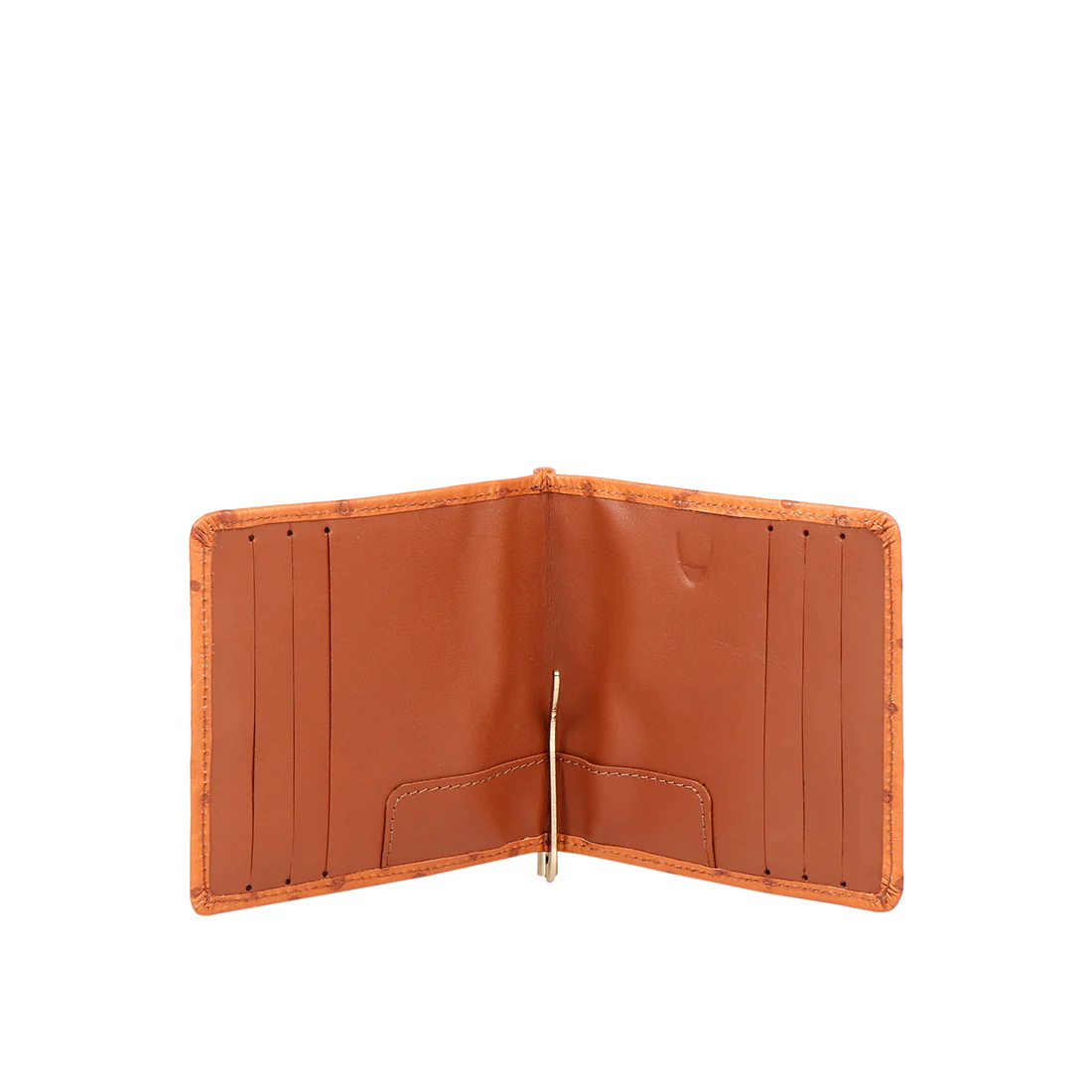 Ee 386-Mc  Tan Leather Money Clip - Image 2