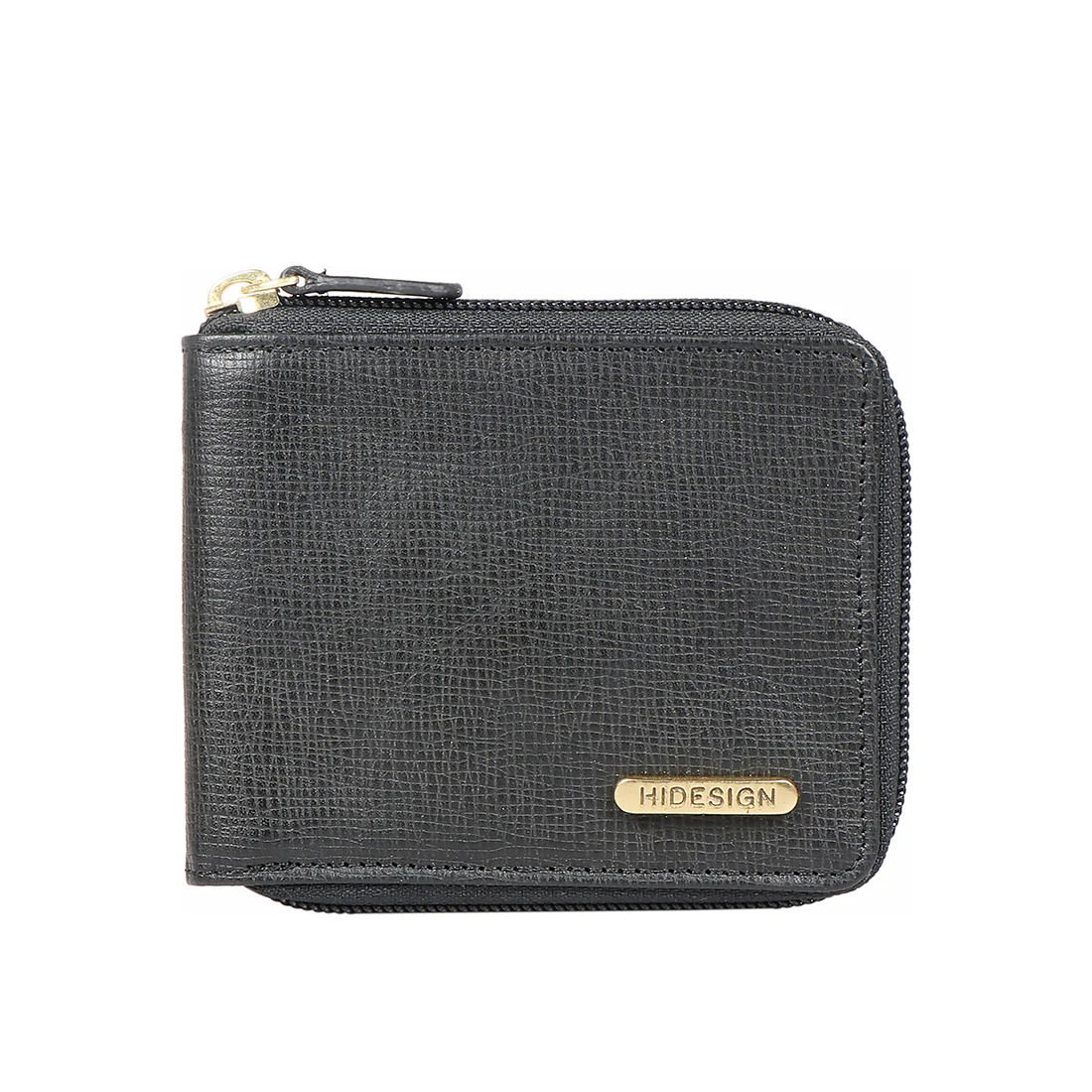 Ee 387-030  Black Leather Zip Around Wallet - Image 3