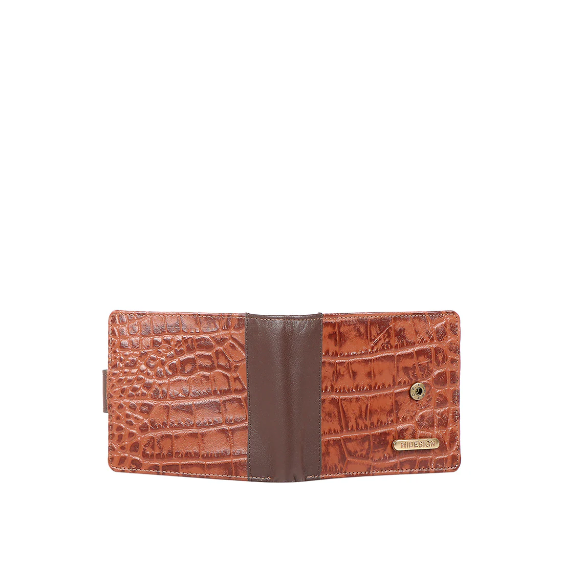 Ee 388-017  Tan Leather Bi-Fold Wallet - Image 6