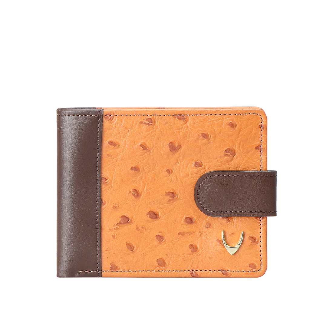 Ee 389-017 Tan Leather Bi-Fold Wallet