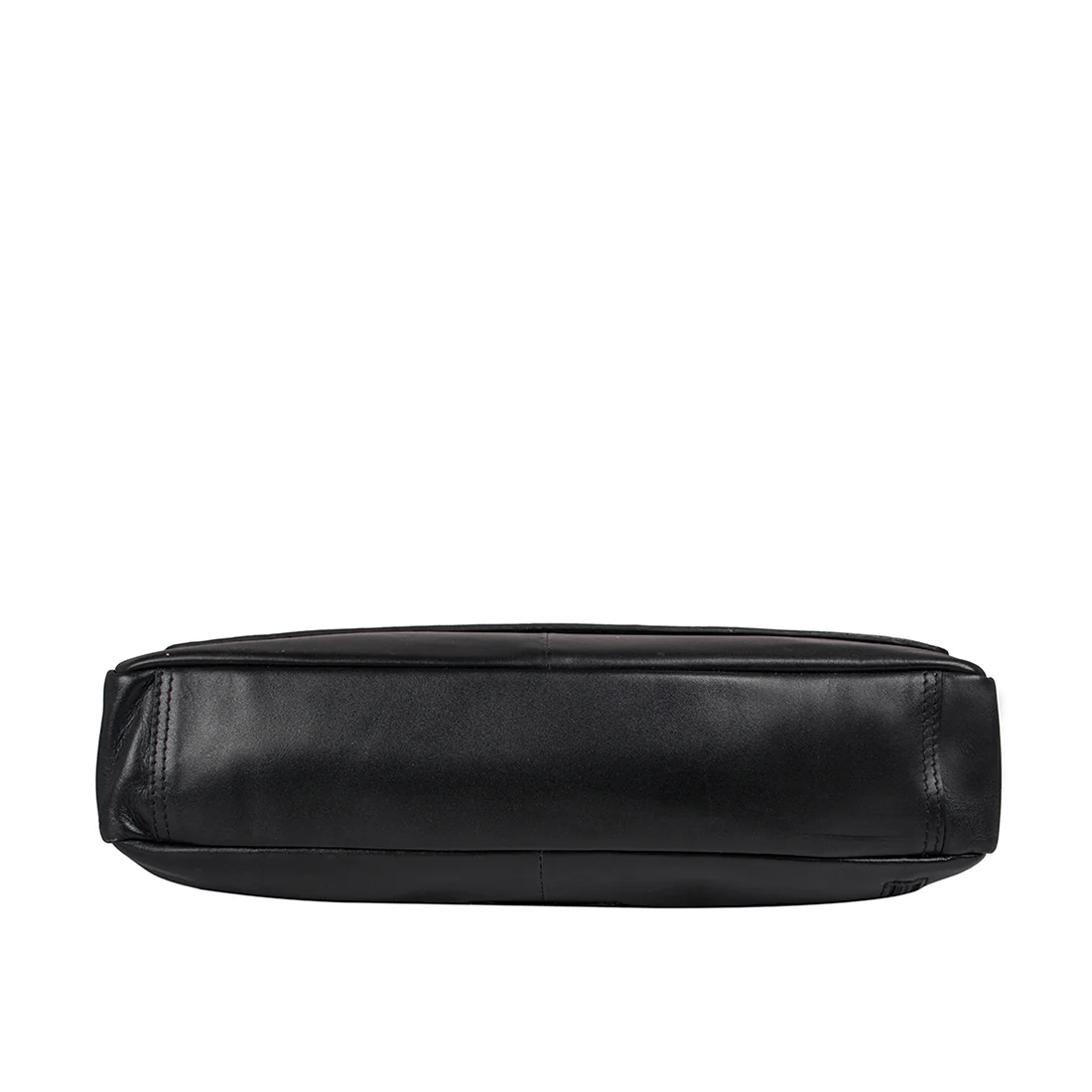 Ee Adam 01 Black Leather Messenger Bag - Image 4