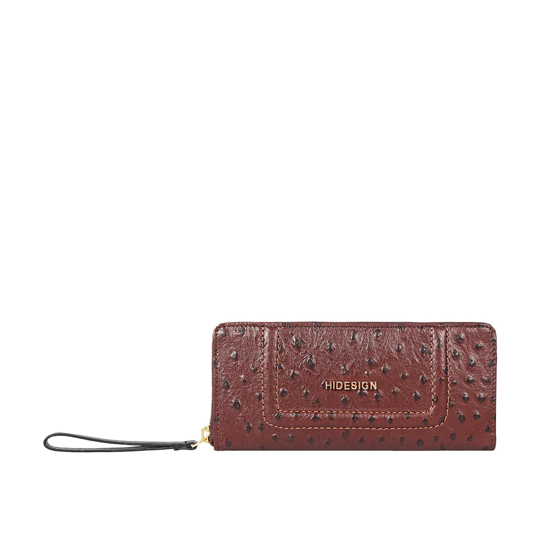 Ee Aspen W1-M Brown Leather Zip Around Wallet