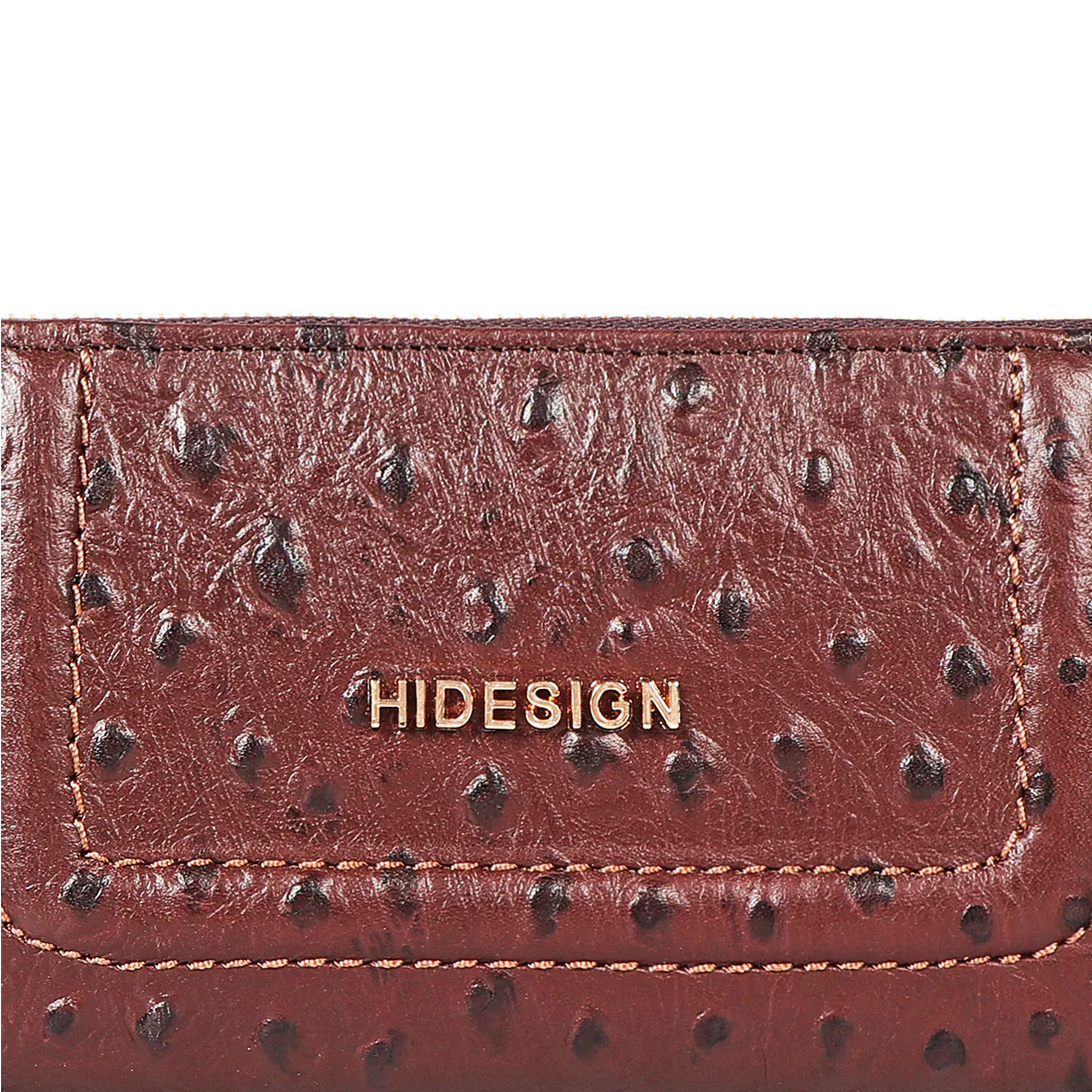 Ee Aspen W1-M Brown Leather Zip Around Wallet - Image 3