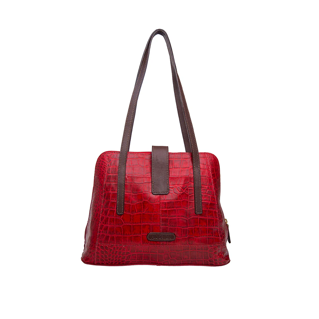 Ee Atria 03 Red Leather Tote Bag - Image 3