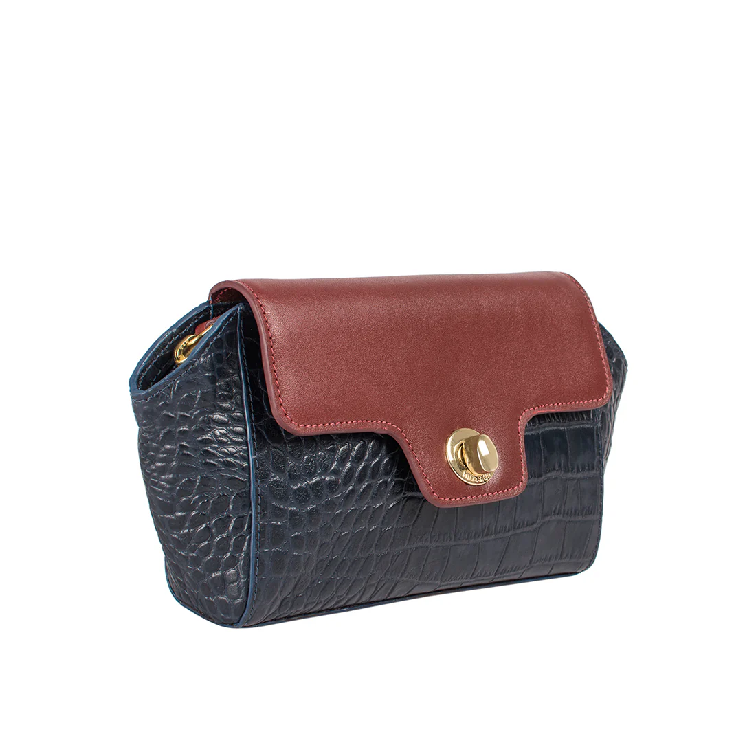Ee Atria 04 Blue Leather Clutch Wallet - Image 2