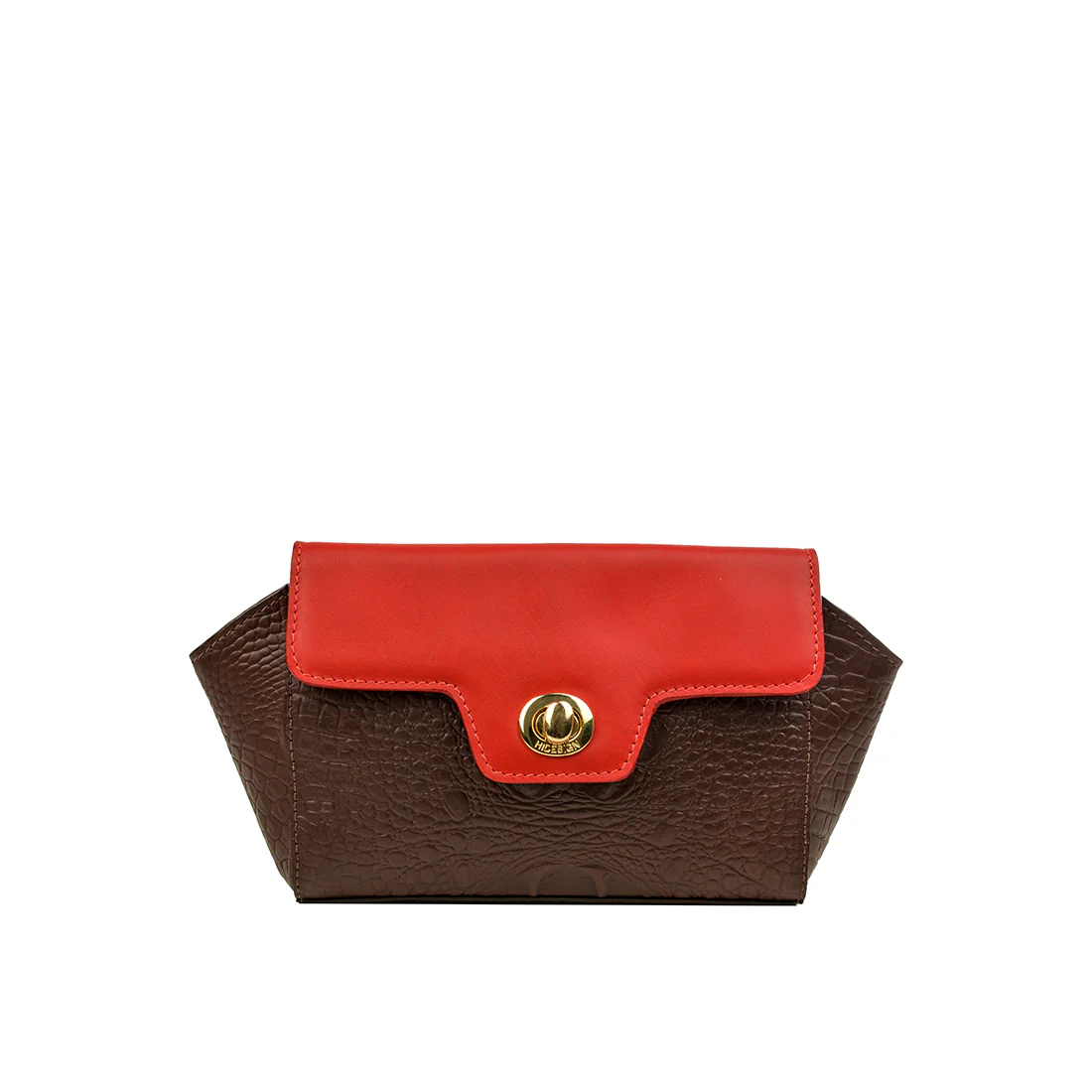 Ee Atria 04 Brown Leather Clutch Wallet