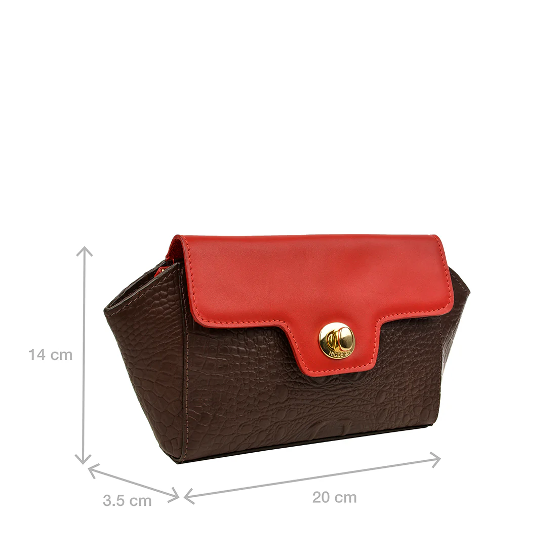Ee Atria 04 Red Leather Clutch Wallet - Image 2