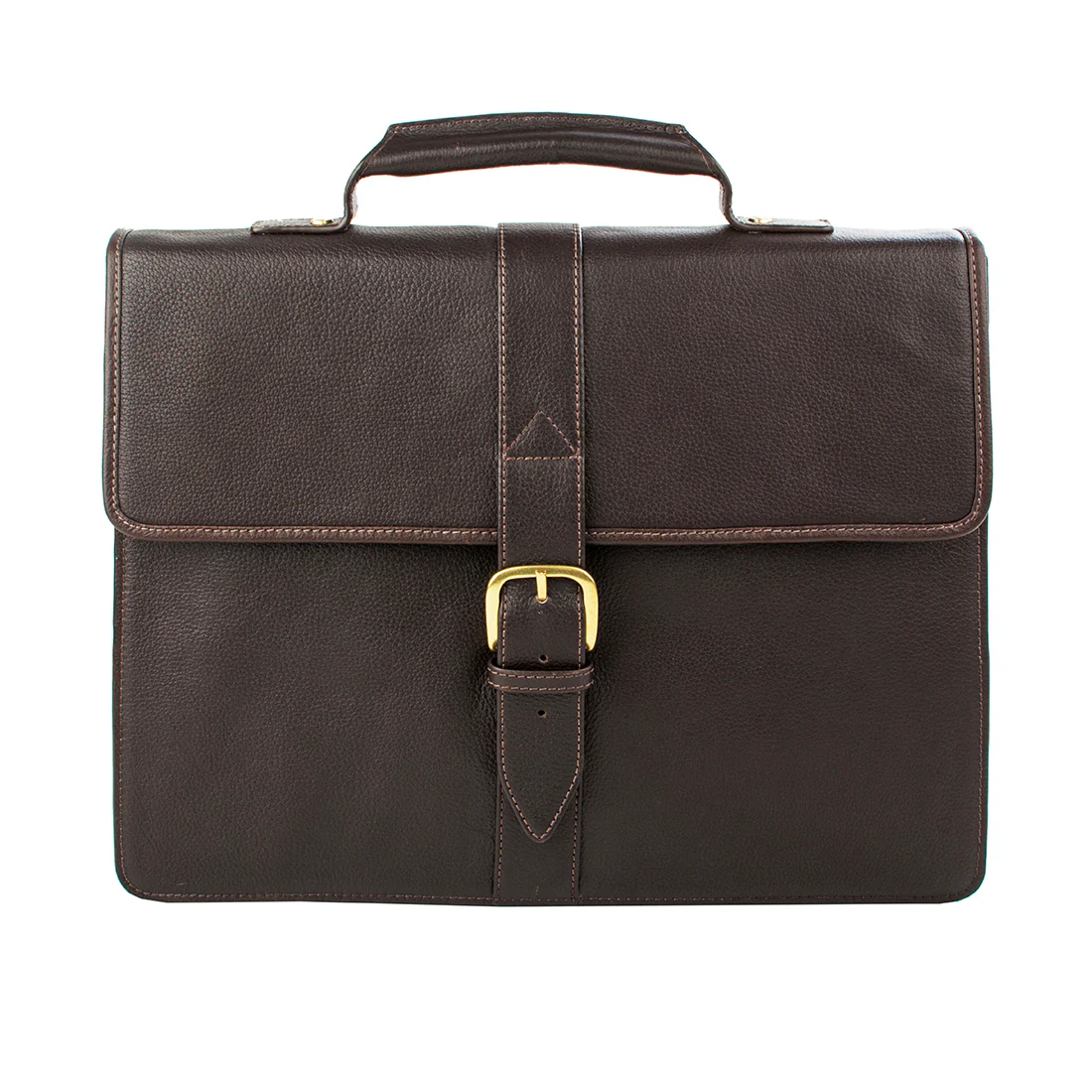 Ee Bennett 1 Brown Leather Briefcase - Image 3