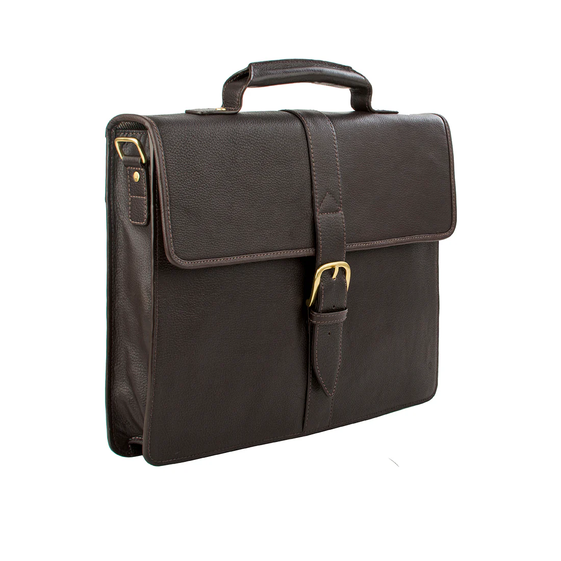 Ee Bennett 1 Brown Leather Briefcase - Image 5