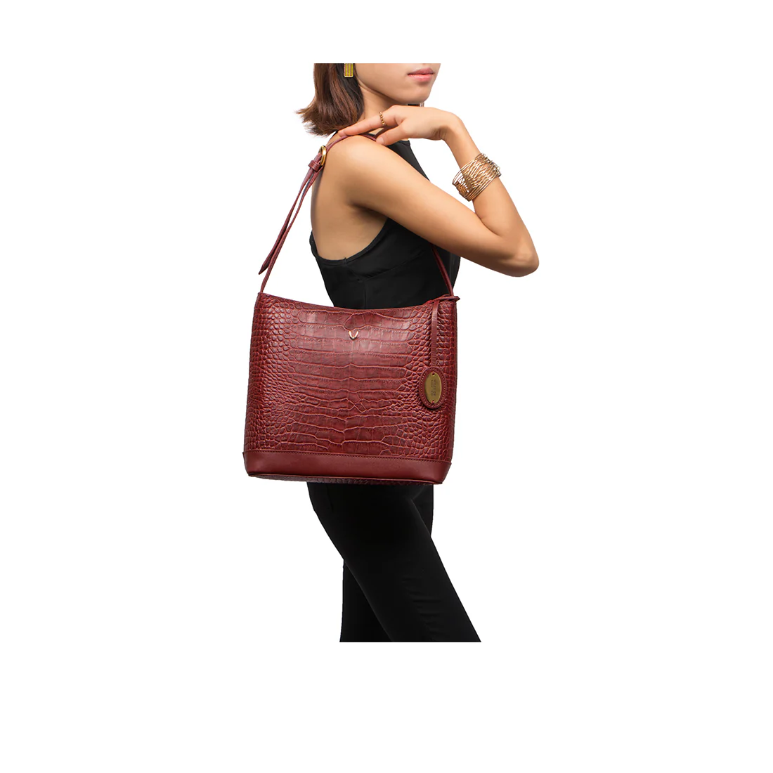 Ee Berlin 03 Red Leather Shoulder Bag - Image 5