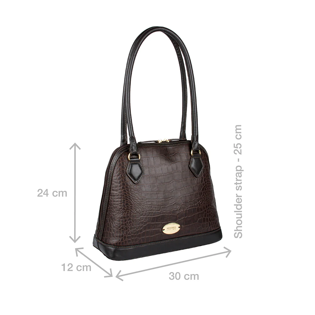 Ee Cleo 01 Brown Leather Tote Bag - Image 2