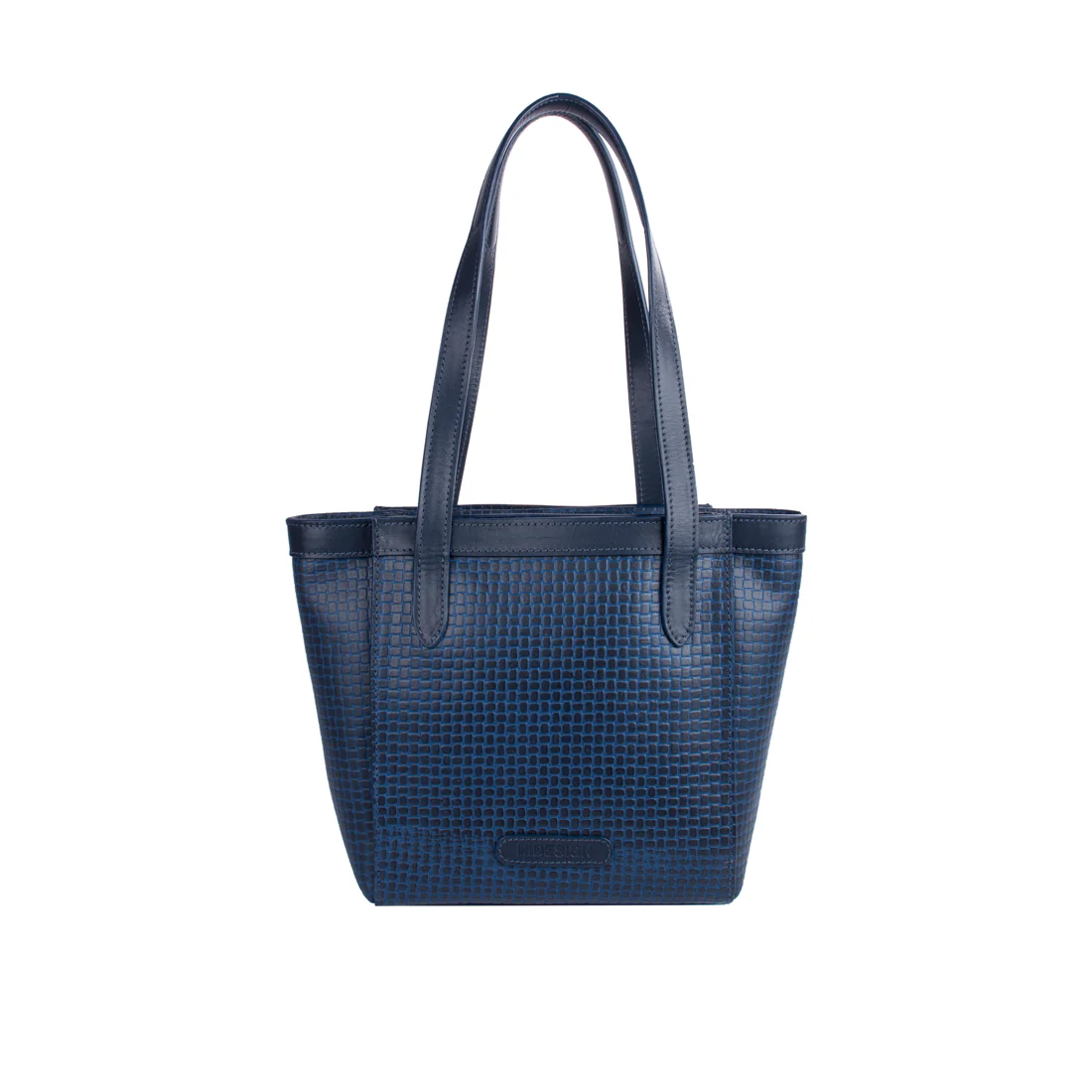 Ee Dubai 02 Blue Leather Shoulder Bag - Image 4